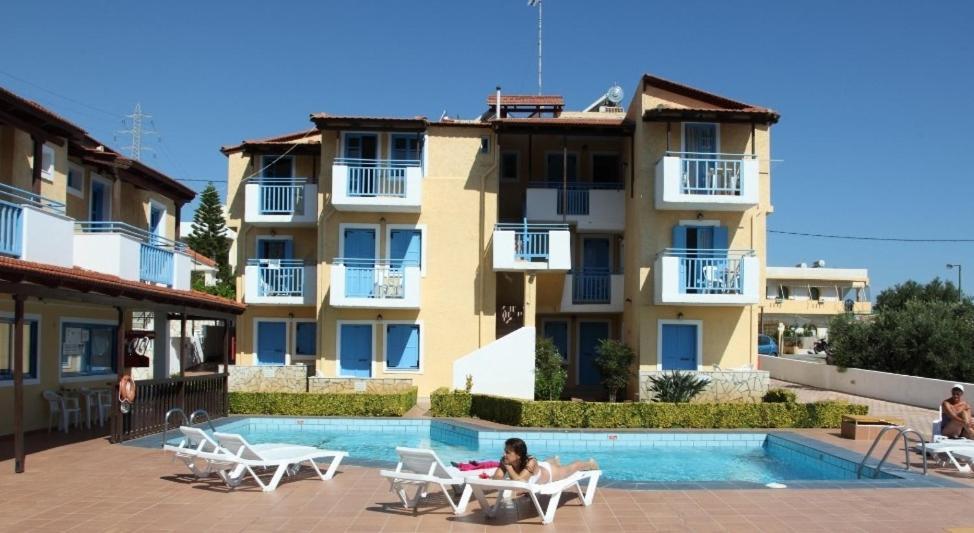 Mareva Hotel Apartments Khersónisos Eksteriør bilde